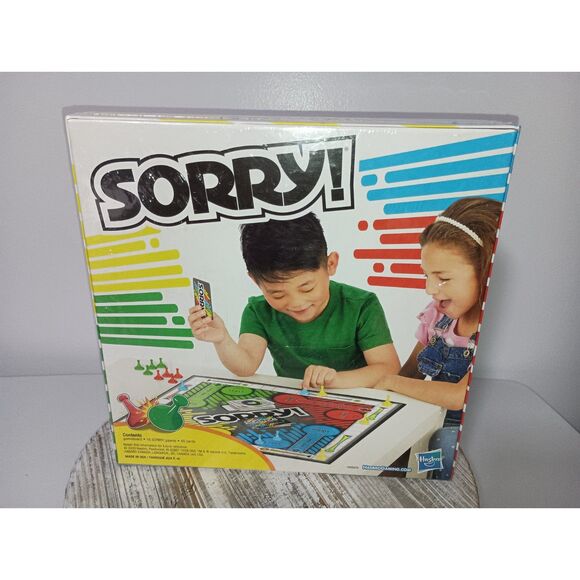 Hasbro Sorry! The Classic Board Game of Sweet Revenge 2020 (Factory Sealed) - Picture 2 of 2